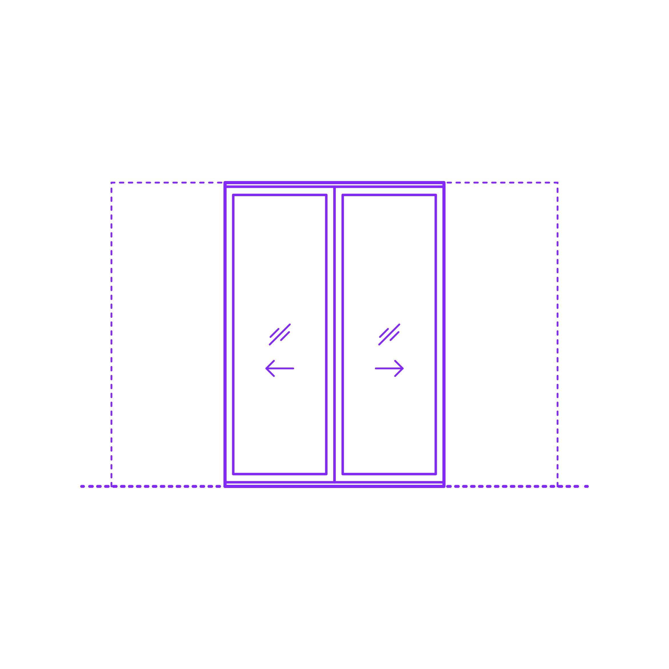 Buildings Sliding Doors Multi Slide Door Pocket 2 Panels Bi Part Line Art Svg Vector Free Vectors